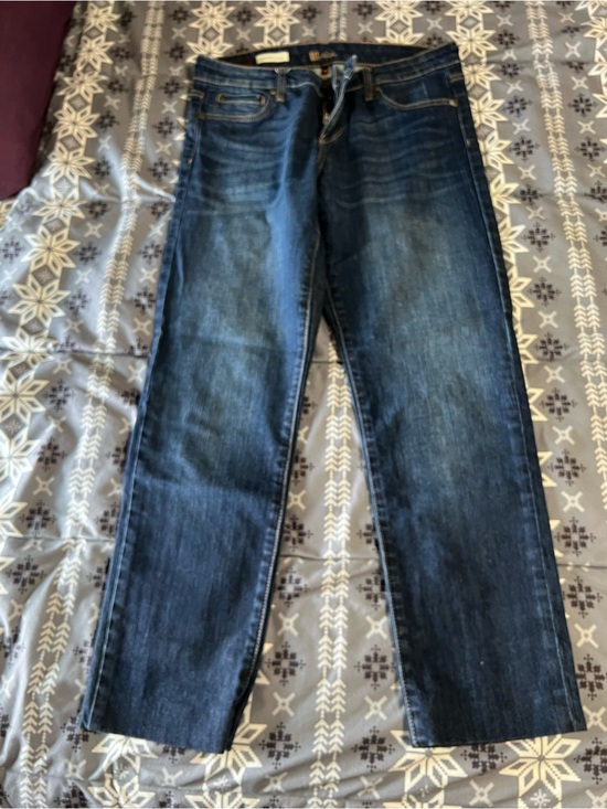 Kut from the Kloth Denim - Kut from the Kloth Dark Blue Straight Leg Jeans